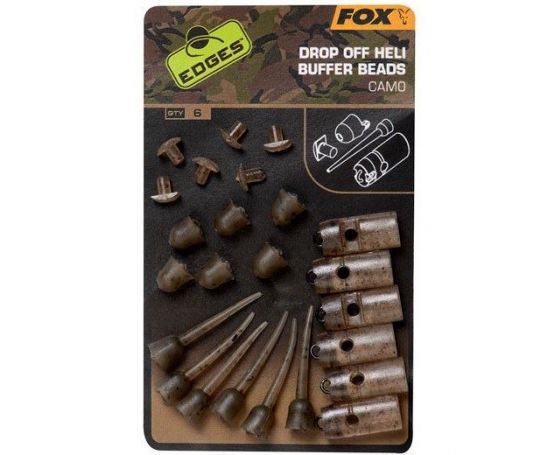Fox Edges Camo Drop Off Heli Buffer Bead Kit