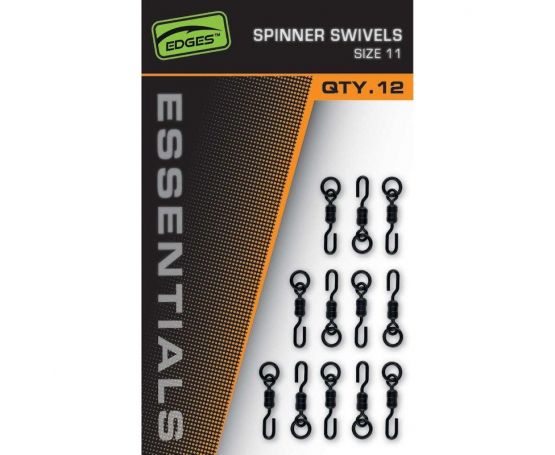 Fox Edges Essentials Spinner Swivels - Size 11