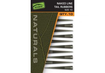 Fox Edges Naturals Naked Line Tail Rubbers - Size 10