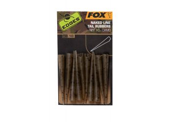 Fox Edges Camo Naked Tail Rubbers - Size 10