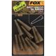 Fox Edges Camo Safety Lead Clip Tail Rubbers - Size 7