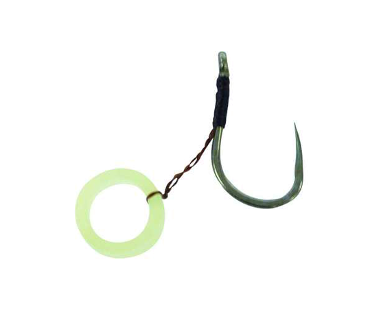 Korum Hook Hairs With Bait Bands - Barbed