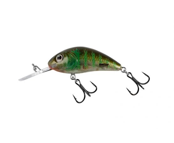 Salmo Rattlin Hornet Floating 3.5cm - Clear Green Gill