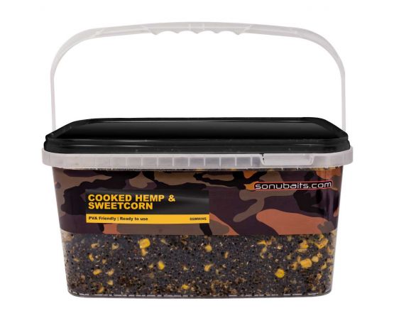 Sonubait Particles Hemp & Sweetcorn 2.5kg