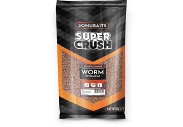 Sonubaits Super Crush Worm Fishmeal Groundbait 2kg