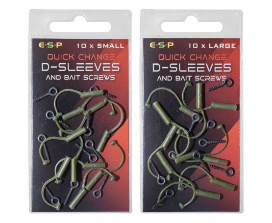 ESP Quick Change D Sleeves & Bait Screws