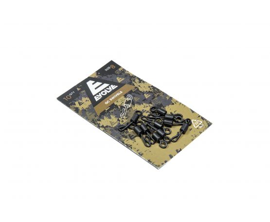 Evolve Tackle Size 8 QC Swivels
