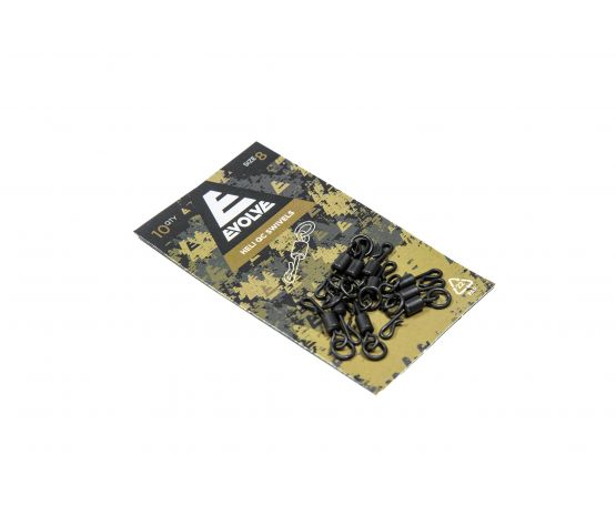 Evolve Tackle Size 8 Heli QC Swivels