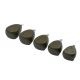 Evolve Tackle Flat Pear Swivel Weight