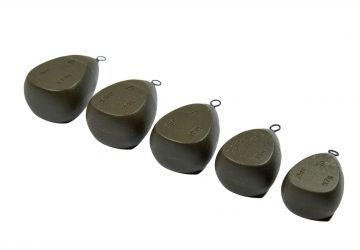 Evolve Tackle Flat Pear Swivel Weight