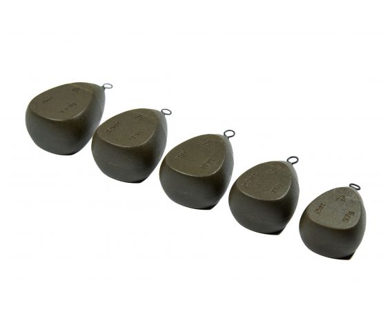 Evolve Tackle Flat Pear Swivel Weight