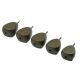 Evolve Tackle Flat Pear In-Line Weight