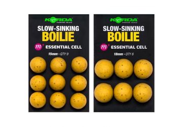 Korda Slow Sinking Artificial Boilies - Essential Cell
