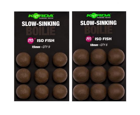 Korda Slow Sinking Artificial Boilies - Iso Fish