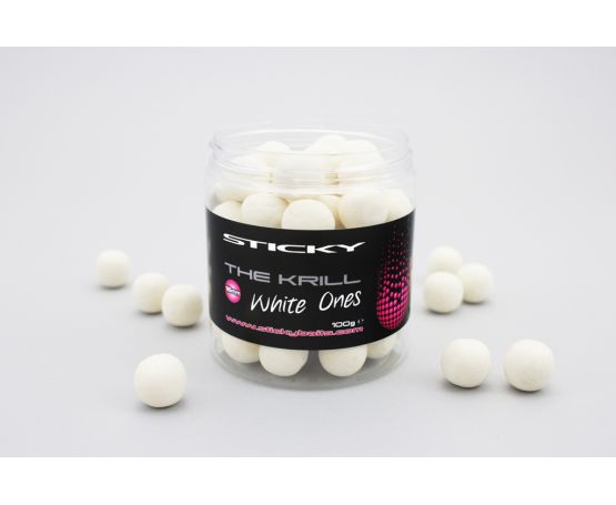 Sticky Bait Krill Wafter White Ones