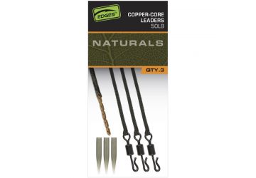 Fox Edges Naturals Copper-Core Leaders - 50lb