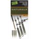 Fox Edges Naturals Copper-Core Heli Rig Leaders - 50lb
