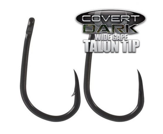 Gardner Specialist Sharpened Covert Dark Wide Gape Talon Tip Hooks - Barbed