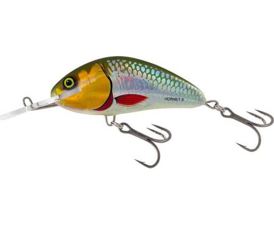 Salmo Hornet Floating 9cm - Silver halo
