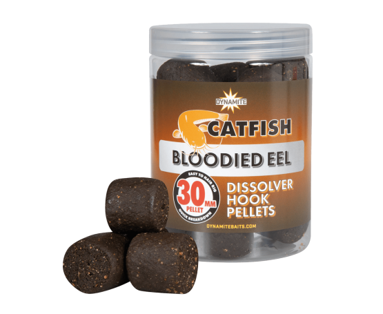Dynamite Bloodied Eel Dissolver Hook Pellet 30mm