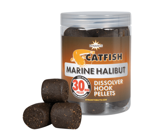 Dynamite Marine Halibut Dissolver Hook Pellet 30mm