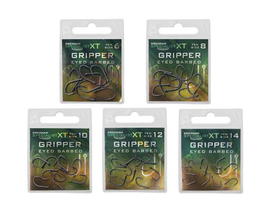 Drennan Specialist XT Gripper Hooks - Barbed