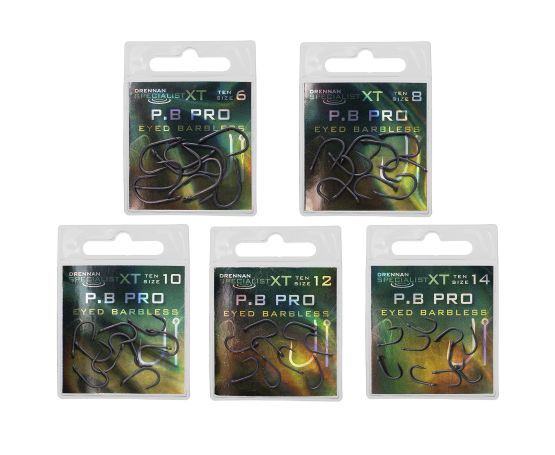 Drennan Specialist XT P.B Pro Hooks - Barbless