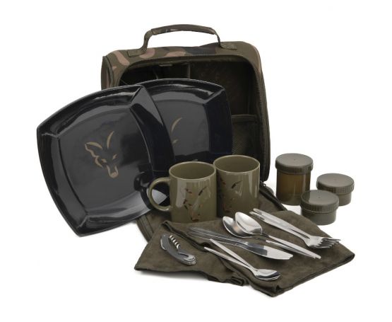 Fox Camolite 2 Person Dinner Set