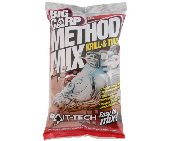 Bait-Tech Big Carp Krill & Tuna Method Mix 2kg