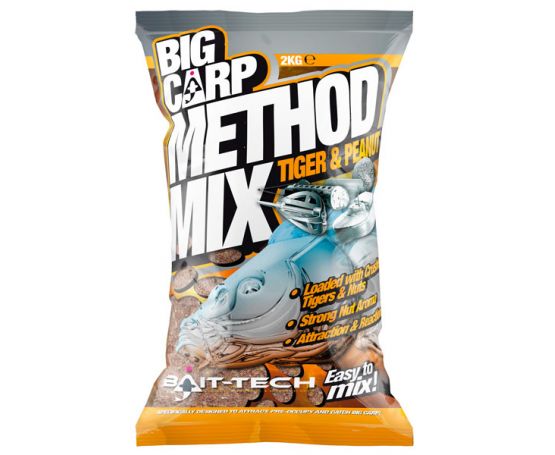 Bait-Tech Tiger & Peanut Method Mix 2kg
