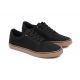 Fox Black Canvas Shoes