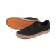 Fox Black Canvas Shoes