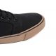 Fox Black Canvas Shoes