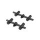 Fox Black Label Slim Carbon Adjustable Buzz Bars - 2 Rod