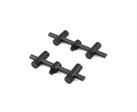 Fox Black Label Slim Carbon Adjustable Buzz Bars - 2 Rod
