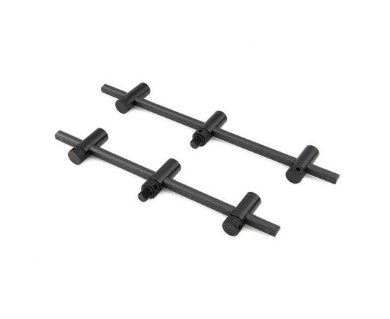 Fox Black Label Slim Carbon Adjustable Buzz Bars - 3 Rod
