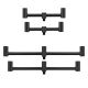 Fox Black Label Slim Carbon Buzz Bars - 3 Rod