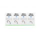 Korda Basix Kurv Shank Hooks - Barbed