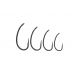 Korda Basix Kurv Shank Hooks - Barbed