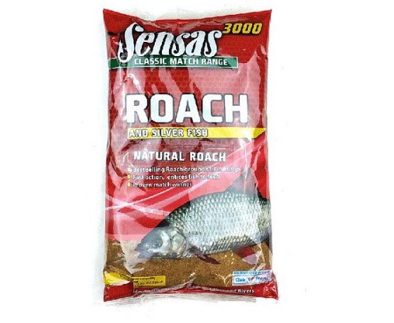 Sensas Groundbait Roach & Silverfish 3000