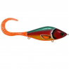 Strike Pro Guppie 13.5cm - Hot Parrot UVB Orange Glitter