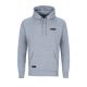Korda Mindset Heather Grey Patch Hoodie