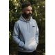 Korda Mindset Heather Grey Patch Hoodie