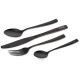 Fox Cookware Black Stainless Cutlery Set