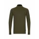 Korda Mock Neck Thermal LS Shirts - Olive