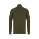Korda Mock Neck Thermal LS Shirts - Olive