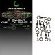 Gardner Covert XT Flexi-Ring Kwik Lok Swivels