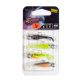 Fox Rage Ultra UV Micro Spikey Loaded Lure Pack- 4cm Mixed