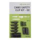 Korum Camo Safety Clip Kit - QC