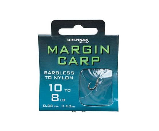 Drennan Hooks to Nylon Barbless - Margin Carp